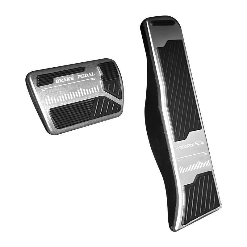 Alumíniumötvözetből készült anti-slip pedálvédők gyorsító- és fékpedálokhoz, Leapmotor C10/C11-hez, belső módosítási alkatrészek