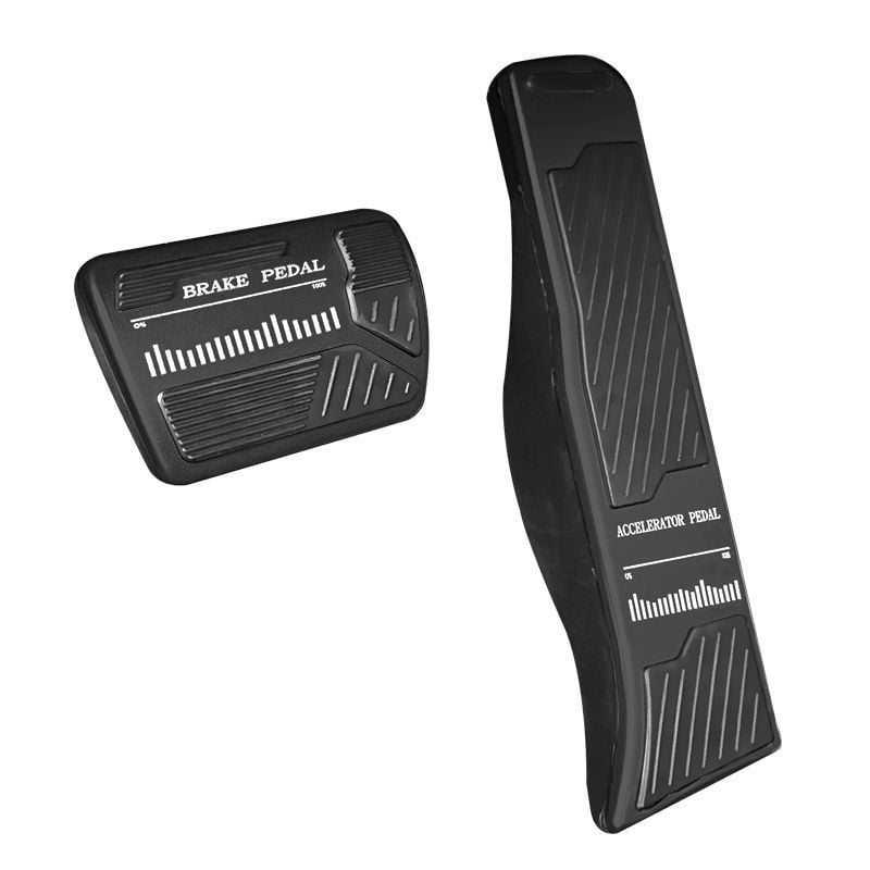 Alumíniumötvözetből készült anti-slip pedálvédők gyorsító- és fékpedálokhoz, Leapmotor C10/C11-hez, belső módosítási alkatrészek