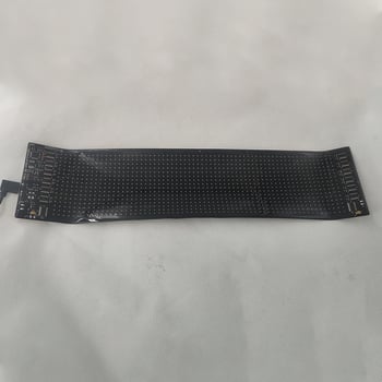 Rugalmas autó LED-kijelző ragasztós telepítéssel, kültéri használatra, több kijelző mód, nagy fényerő