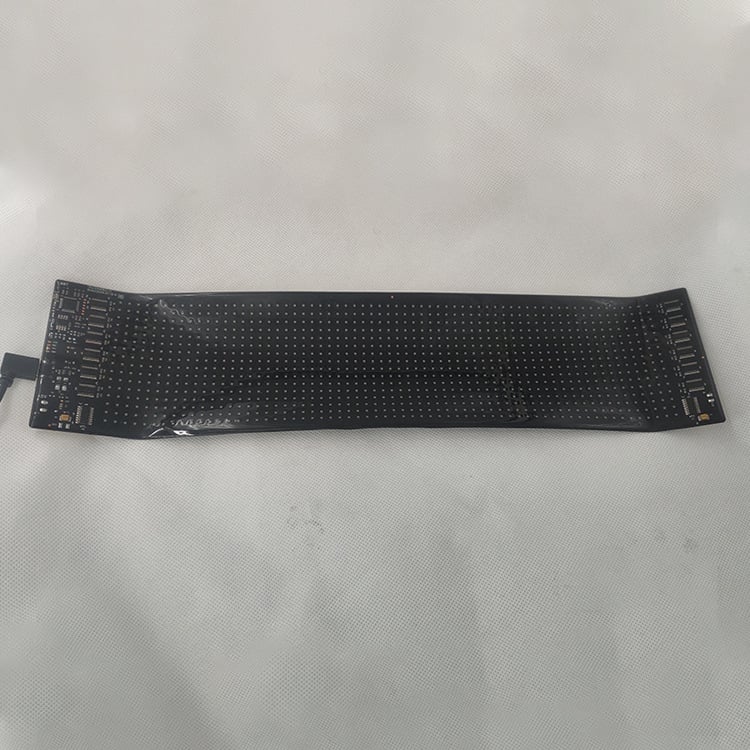 Rugalmas autó LED-kijelző ragasztós telepítéssel, kültéri használatra, több kijelző mód, nagy fényerő