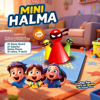 Gyerekeknek szóló mini sakk asztali játék, oktató és hordozható (Anyag: műanyag; Használat: beltéri; Korosztály: 4–14 év)