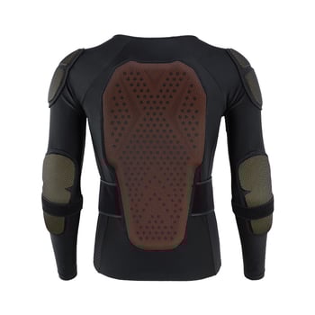 Hosszú sívédő páncél — váll-, mellkas- és könyökvédelmet tartalmazó gumitest, felnőtteknek, síeléshez