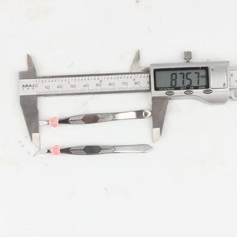 Xinmeida szemöldökcsipesz, acél kozmetikai eszköz, termékkód 10099