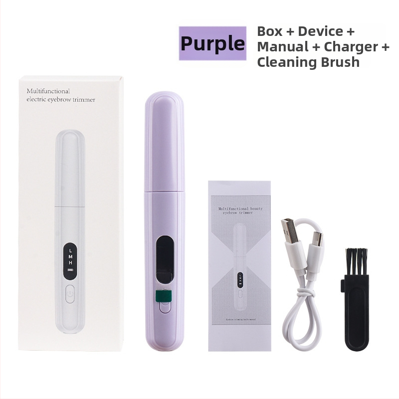 Zastrihávač obočia USB, ABS telo, elektrický, pre domáce použitie, univerzálny