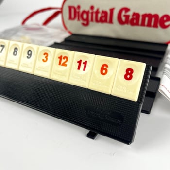 Digitális Mahjong társasjáték, műanyagból, kategória: sakk, csomagolás: zacskóban, 14 éves kortól