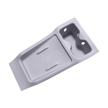 MG4 belső átalakítási készlet: vezeték nélküli töltéses pohár tartó védőburkolat, központi konzolhoz integrált szilikon pad, TPES anyag