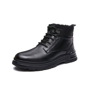 Martin csizmák első réteg marhabőrből, gyapjú belső bélés, gumitalp, magas szár, vastag talp