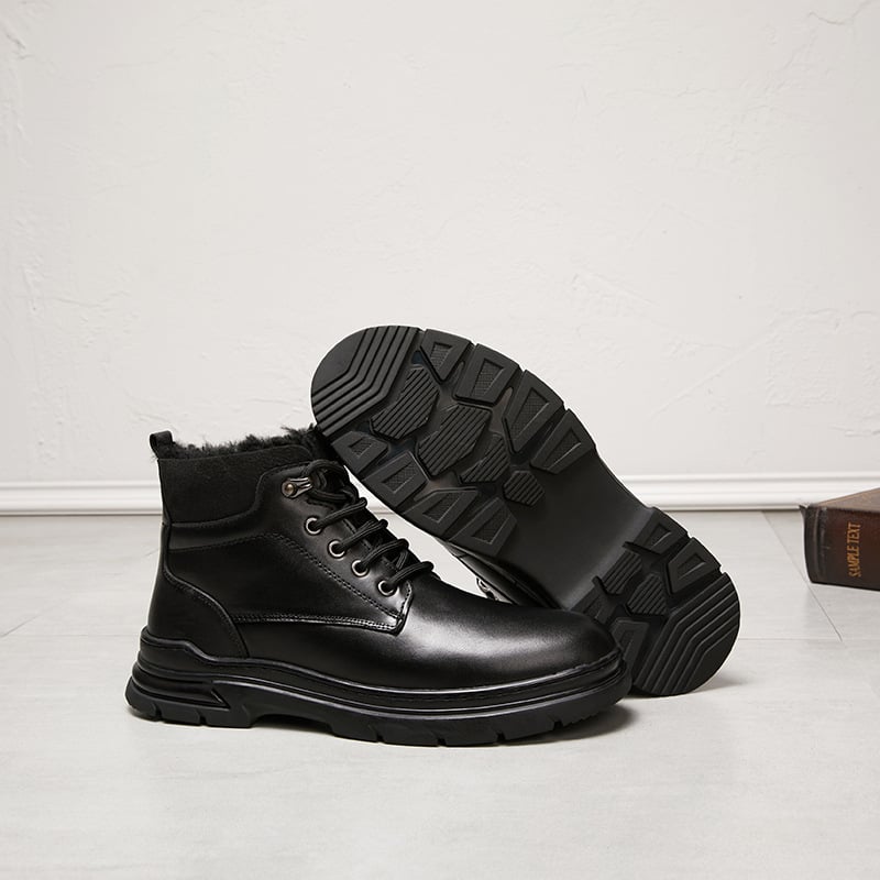 Martin csizmák első réteg marhabőrből, gyapjú belső bélés, gumitalp, magas szár, vastag talp