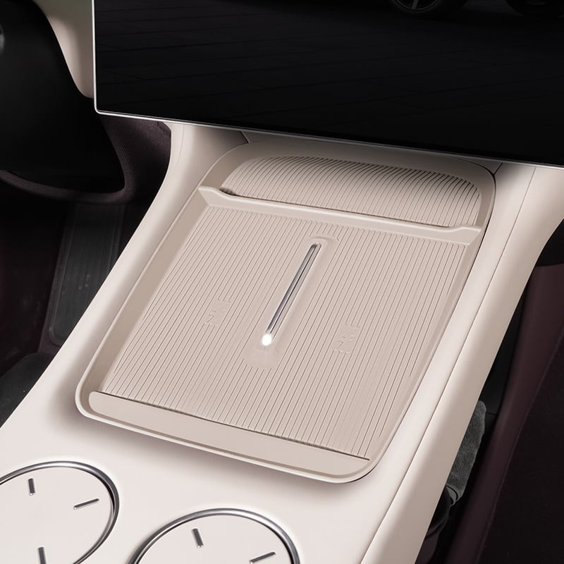 Xiaomi Yu7 vezeték nélküli töltéséhez készült szilikon matrac, csúszásmentes belső tároló (szilikon és ABS)