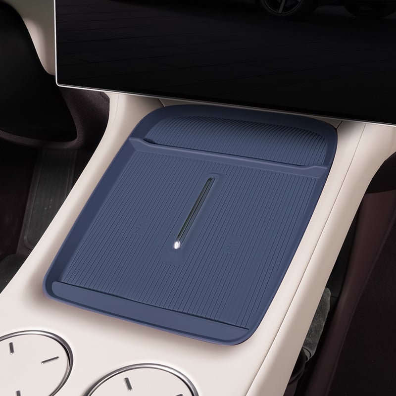 Xiaomi Yu7 vezeték nélküli töltéséhez készült szilikon matrac, csúszásmentes belső tároló (szilikon és ABS)