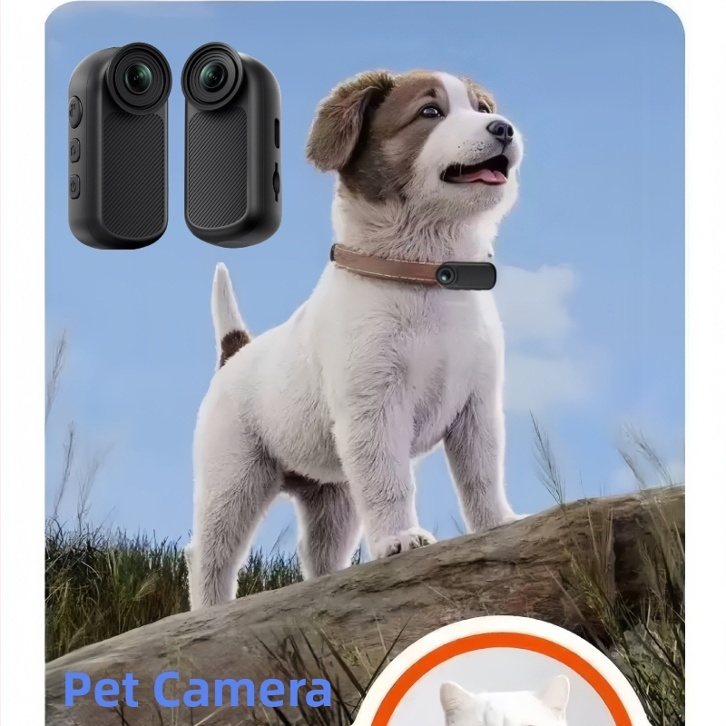 4K športová akčná kamera, bez LCD displeja, TF karta uchovávanie, ABS telo, 35 g, jedna kamera