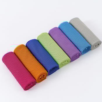 Fittnesz és jóga hűsítő törölköző, gyorsan száradó és hűsítő, hordozható edzőtermi kiegészítő, Jie Yan márka; anyag: poliészter rost; csomagolás: 2 db; alkalmas jóga