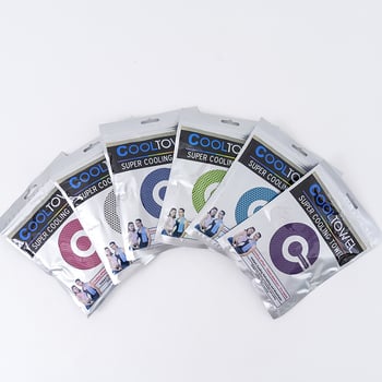 Fittnesz és jóga hűsítő törölköző, gyorsan száradó és hűsítő, hordozható edzőtermi kiegészítő, Jie Yan márka; anyag: poliészter rost; csomagolás: 2 db; alkalmas jóga