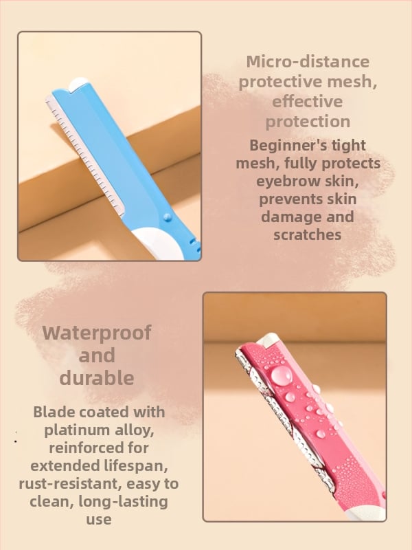 FEATHER szemöldök-kés, modell piany eyebrow knife, hosszú élettartam, minden bőrtípushoz megfelelő.