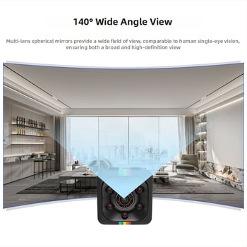 HD megfigyelő kamera, kézi kivitel, SQ11 modell, TF-kártya tárhely, rögzíti a videót és a fényképeket, LCD-kijelző nélkül, akkumulátor üzemideje 1–3 óra