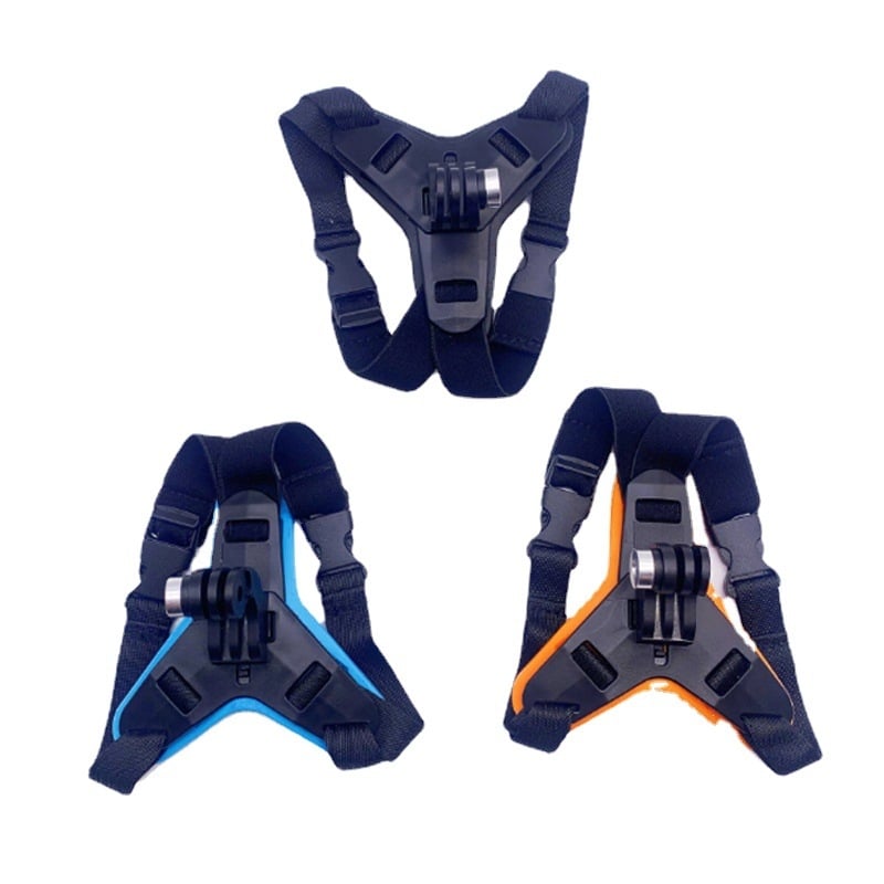 GoPro HERO10 sportkamera – sisakra rögzíthető állcsont-montázs pántokkal és csatokkal (Márka: Other; Nyomtatott logó: Nem; Import: Nem; Pánt variánsok; Csat variánsok)