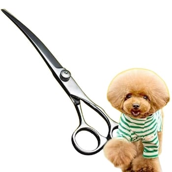 Kutyaápoló olló – rozsdamentes acél, Szépségolló kutyáknak (Anyag: Rozsdamentes acél; Kategória: Szépségolló; Cél: Kutya; Márka: Egyéb)