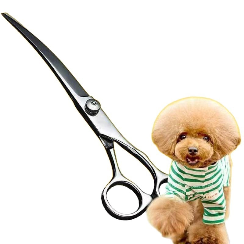 Kutyaápoló olló – rozsdamentes acél, Szépségolló kutyáknak (Anyag: Rozsdamentes acél; Kategória: Szépségolló; Cél: Kutya; Márka: Egyéb)