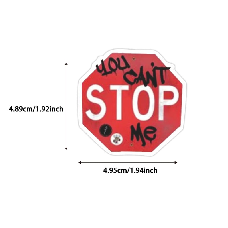 52 darabos retro mindennapi elemek matricás készlet telefon- és notesztokhoz, vízálló PVC anyagú matricák