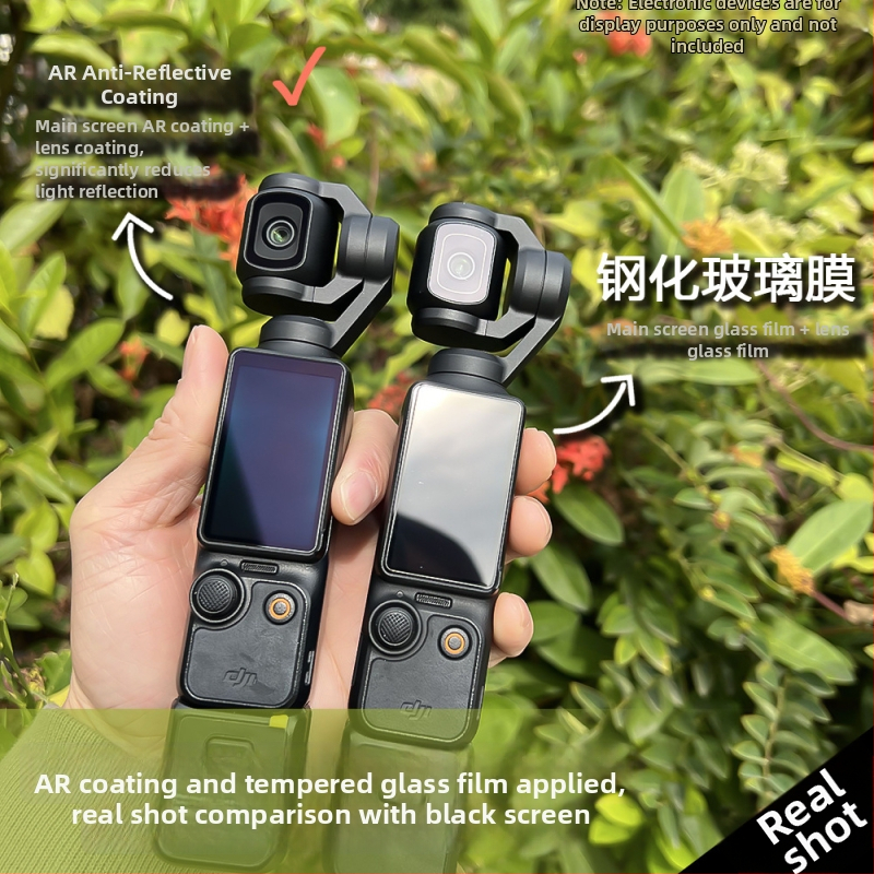 Dilesi PET AR priehľadný ochranný film pre displej a objektív DJI Pocket3