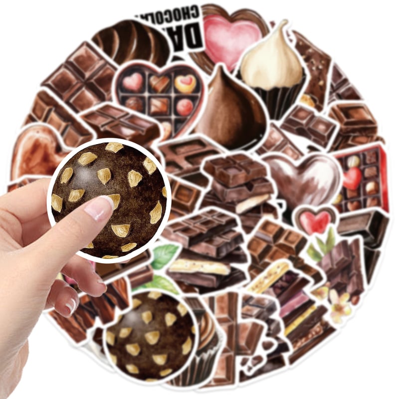 50 db matrica, vízálló; telefontokokhoz, naplókhoz és iroda kellékekhez; aranyos stílus; nyomtatott kivitel