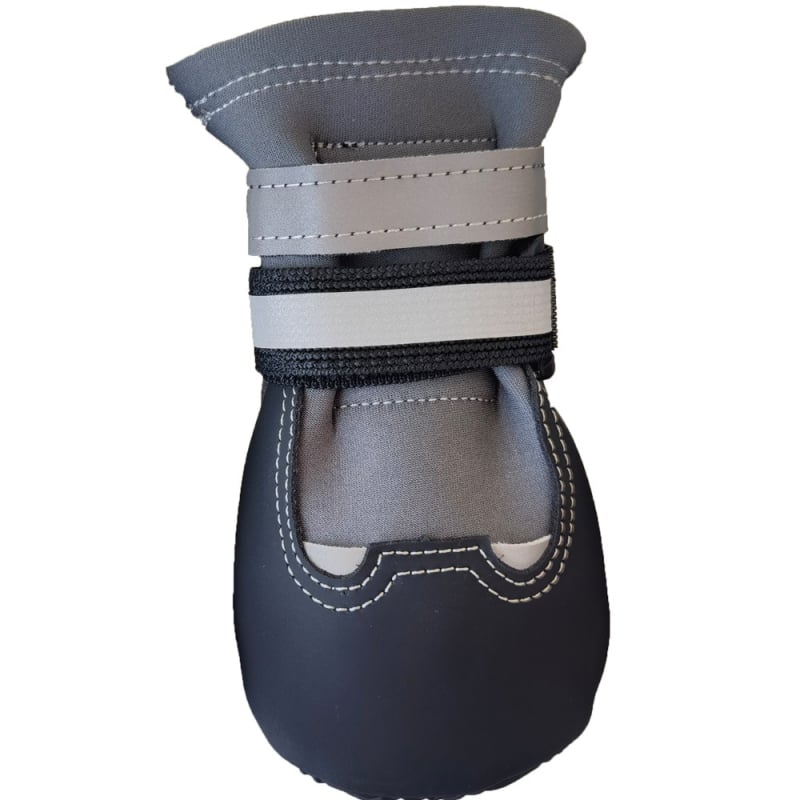 PU anyagú kutyacipő, lágy talppal, vízálló, csúszásmentes, fényvisszaverő