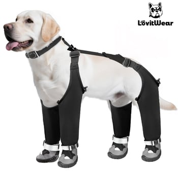 Lovitwear Kutyacipő Velvet bélésű, gumitalpú, vízálló, csúszásmentes, melegen tart