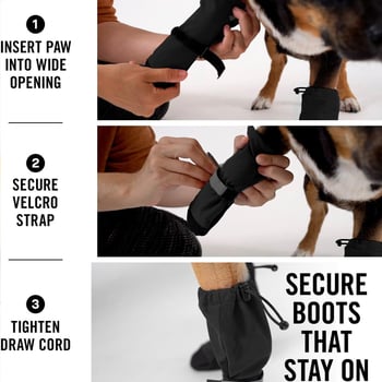 Voyagerpet Kutya Cipő - Szövet, Vízálló, Csúszásmentes, Meleg, Kopásálló