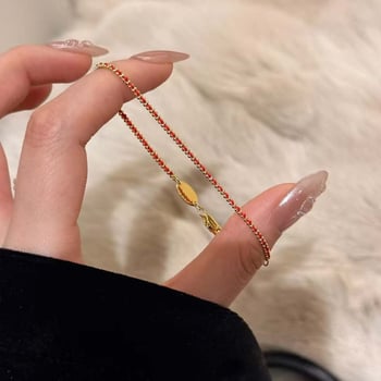 Női kötött zsinór karkötő, geometriai forma, kötési technika, könnyed luxus stílus, utazási emlék