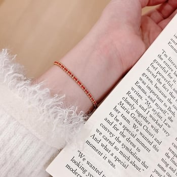 Női kötött zsinór karkötő, geometriai forma, kötési technika, könnyed luxus stílus, utazási emlék