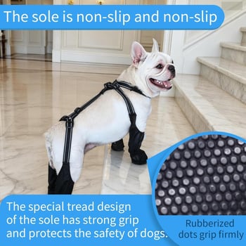 Kutyacipő Casual | Poliészter, Vízálló, Csúszásmentes, Meleg, Kopásálló