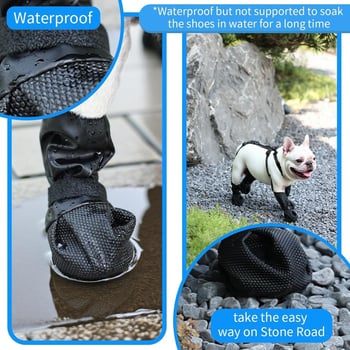 Kutyacipő Casual | Poliészter, Vízálló, Csúszásmentes, Meleg, Kopásálló