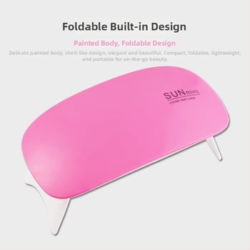 Jmofo/Armour Magic USB körmös lámpa – Mouse Light LED hordozható gélkiszárító lámpa, 79,9 g, minden bőrtípushoz, 3 év élettartam