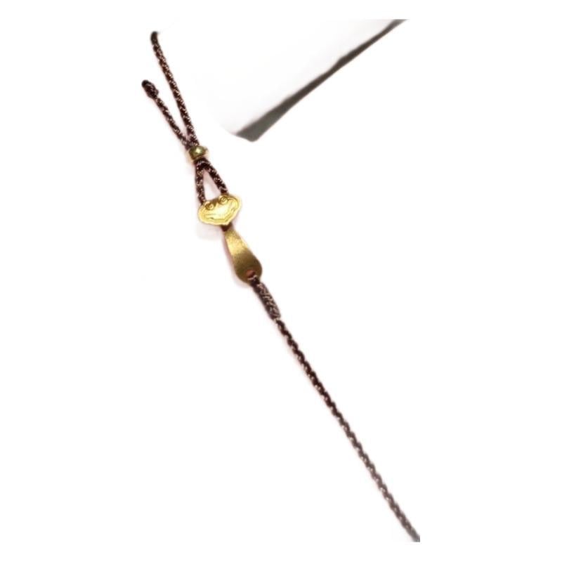 Ruyi karkötő, finom szövésű ötvözetből, női kézzel készített kiegészítő, üzleti ajándékhoz ideális