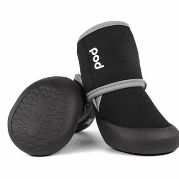 Kutyák esőcsizmája - légáteresztő, vastagított, csúszásmentes, vízálló, természetes latex