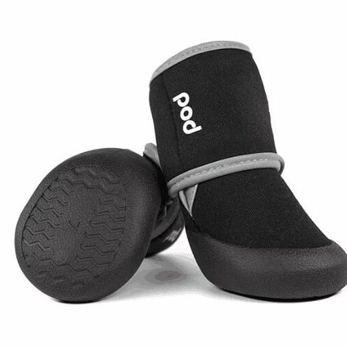 Kutyák esőcsizmája - légáteresztő, vastagított, csúszásmentes, vízálló, természetes latex