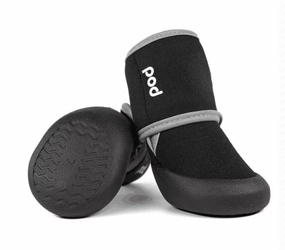 Kutyák esőcsizmája - légáteresztő, vastagított, csúszásmentes, vízálló, természetes latex