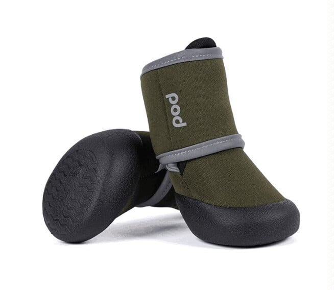 Kutyák esőcsizmája - légáteresztő, vastagított, csúszásmentes, vízálló, természetes latex