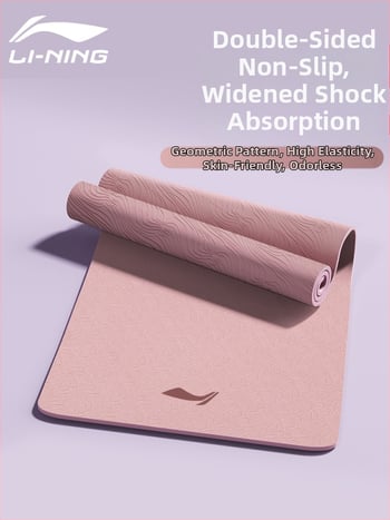 Li Ning jóga matrac, TPE, 1000 g, 6 mm vastagság