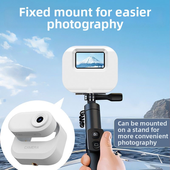 Športová kamera na prst s magnetickým nabíjacím puzdrom, HD záznam jazdy, TF karta na ukladanie, 1-palcový LCD displej