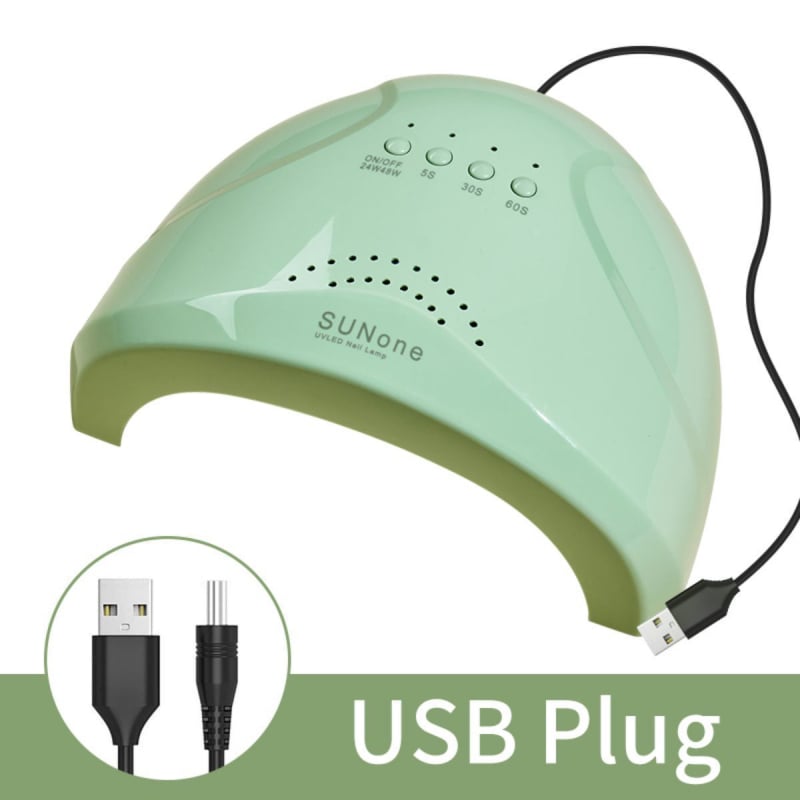 Nail LED szárító lámpa – USB kiadás, Sunshine No.1 modell, gyors száradás gél lakkhoz
