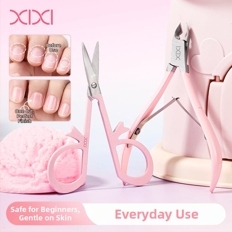 Xixi szemöldökclip és körmös eszközök — rozsdamentes acél, elhalt bőr eltávolítása, speciális kozmetikai cél