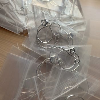 Karkötő csillag-geometriai mintával, 925 ezüstből, elektroplattázott, nőknek, egyszerű stílus