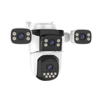 CS621FR Kültéri 4G vezeték nélküli kamera, 2MP CMOS, 3,6 mm objektív, 360° látómező, mozgás- és emberfelismerés