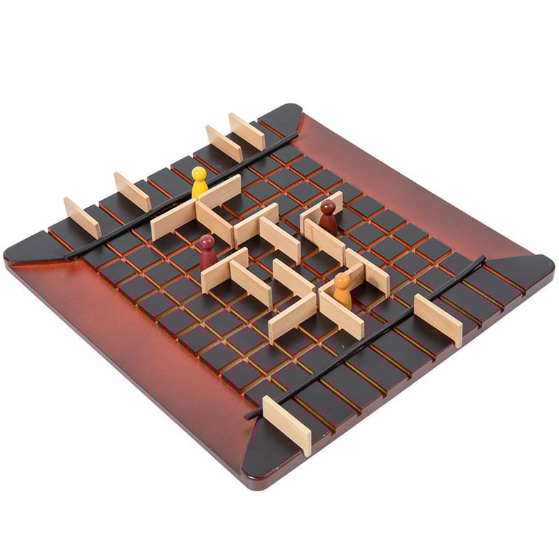 Lépésről lépésre társasjáték – Nyuszi által ostromlott város: üldözés és blokkolás, családi oktatási stratégiai játék, interakció szülő-gyermek, készségek fejlesztése