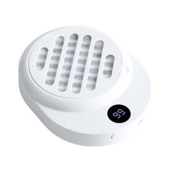 Manikűr porelszívó készülék – nagy szívóerő és csendes működés — Nettó tömeg: 1400 g; Anyag: Műanyag