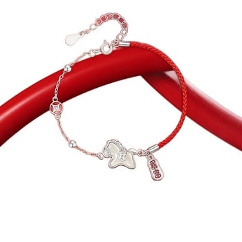 Női karkötő állatövi motívummal, környezetbarát réz anyagból, elektroplakálás felületkezelés, modell SL008