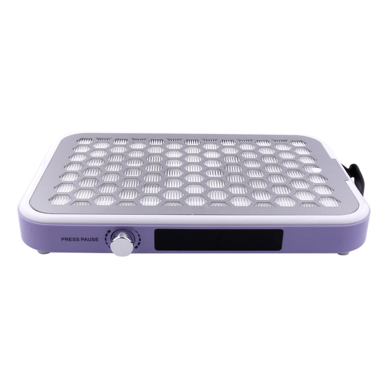 Manikűr porgyűjtő, ultra vékony, csendes, kettős kerekekkel és erős szívással, rozsdamentes acél, 1012 g