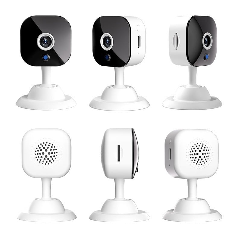 K5 Mini otthoni Wi‑Fi kamera távfelügyelethez: Videó és Fotó, TF-kártya, ≤1 MP, ABS ház, Akkumulátor 0–1 óra