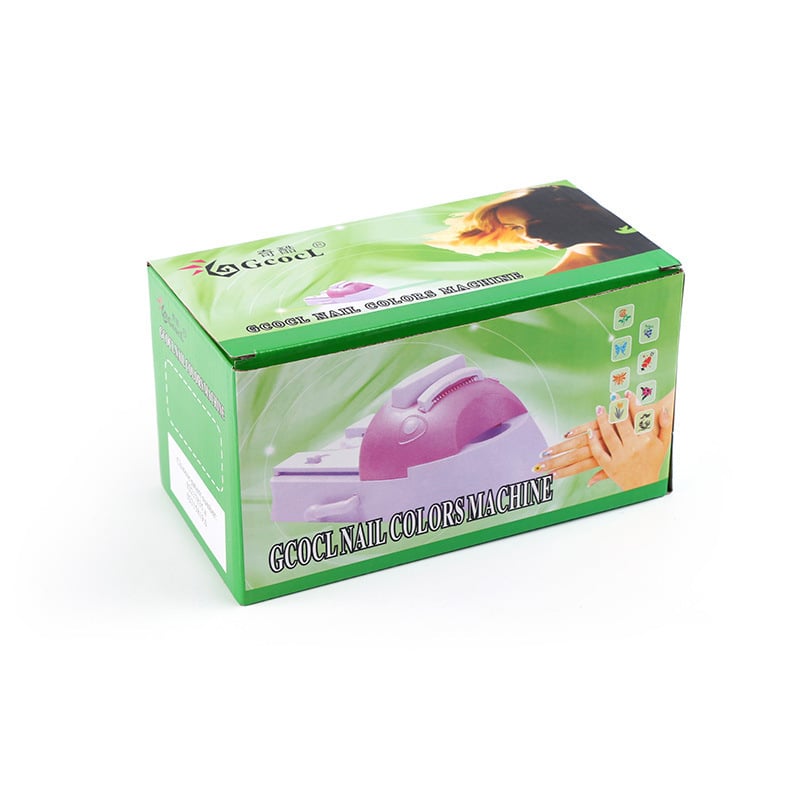 Kézi manikűr nyomtató készlet, DIY kézi mintázó készülék körmök számára, modell E027/E028, gcocl márka, osztályozás: manikűr, licencelt magán címke: Igen